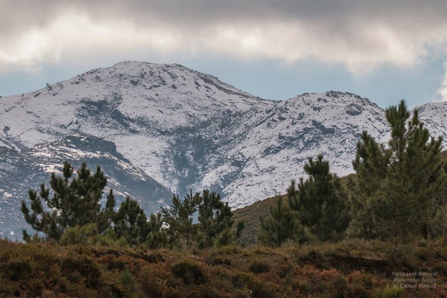 Vídeo - a neve chegou ao minho
