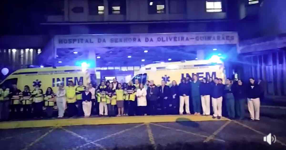 Homenagem inem: minuto de silêncio