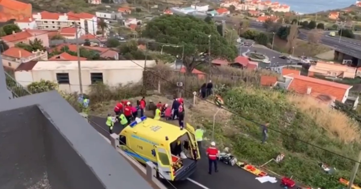 Vários feridos em acidente no Funchal —