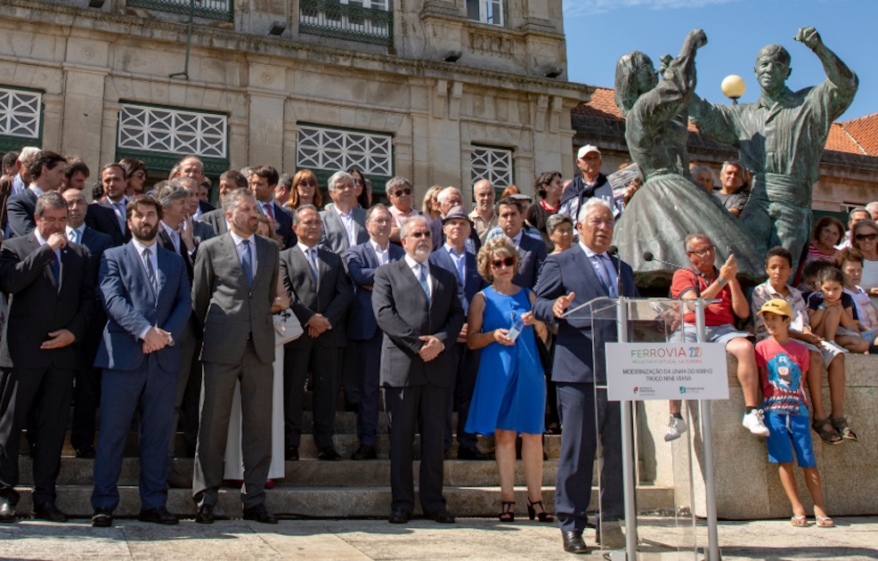 António Costa faz comício em Viana após surto de desenvolvimento sem  paralelo no distrito