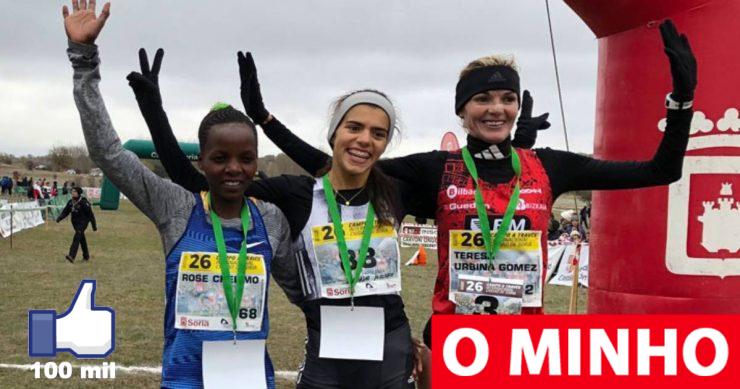 Mariana Machado, (tremenda) no 'sprint', conquista "triunfo categórico" em Espanha - O MINHO