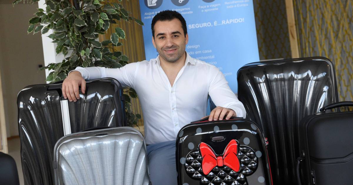 É de famalicão a primeira startup da europa de aluguer de malas de viagem