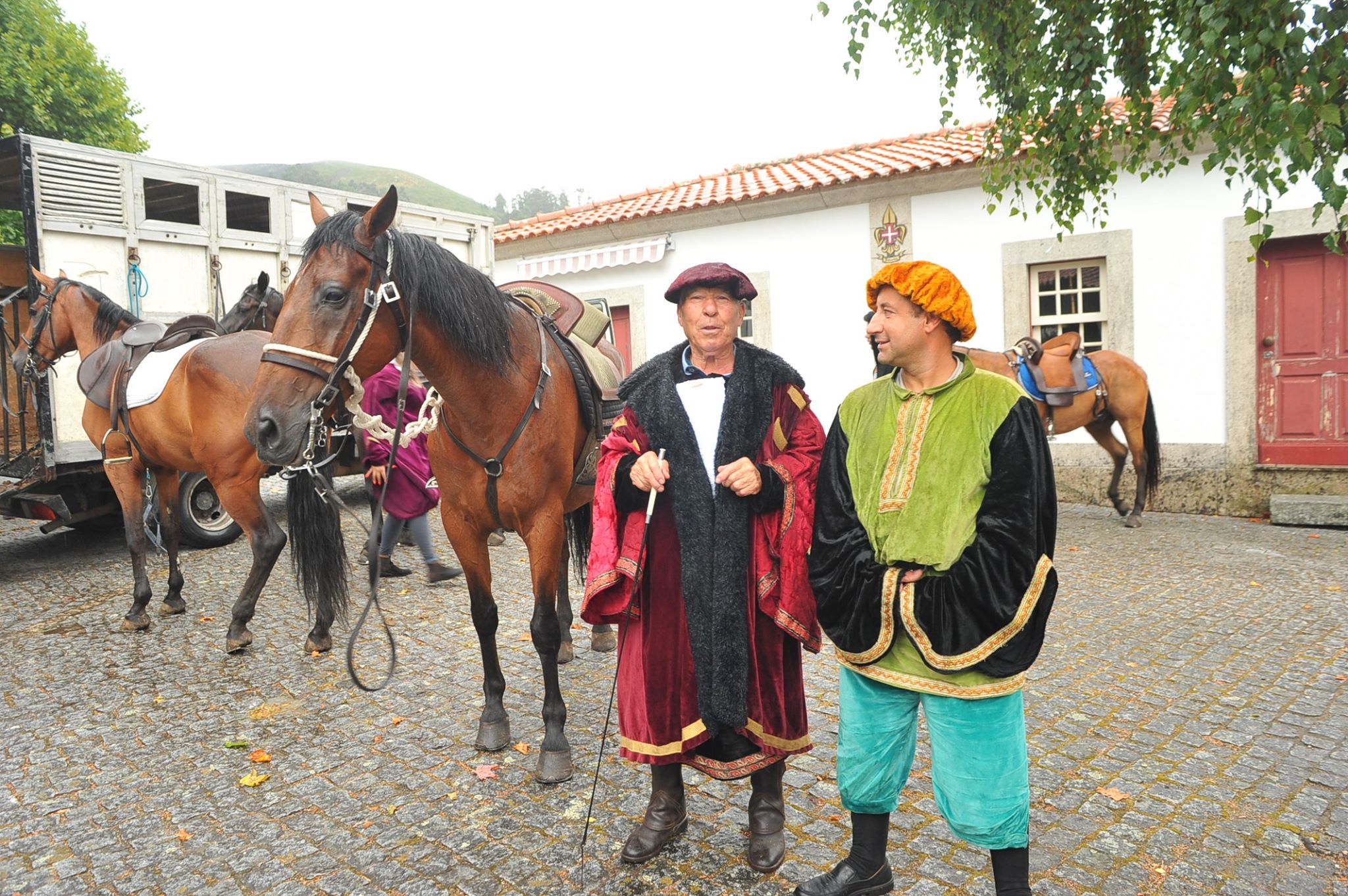 Habitantes de aboim, em vila verde, recriaram tempos da realeza da nóbrega 7 Habitantes de aboim, em vila verde, recriaram tempos da realeza da nóbrega