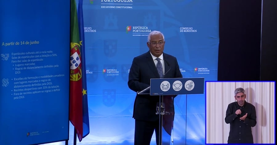 "desconfinamento vai prosseguir"
