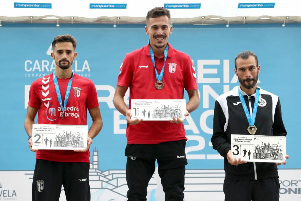 Paulo rosário e vanessa carvalho vencem meia maratona de braga