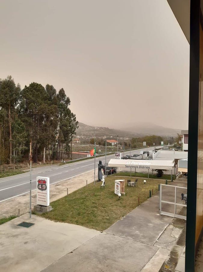 Alerta dgs. Idosos e crianças devem ficar em casa por causa das poeiras de áfrica