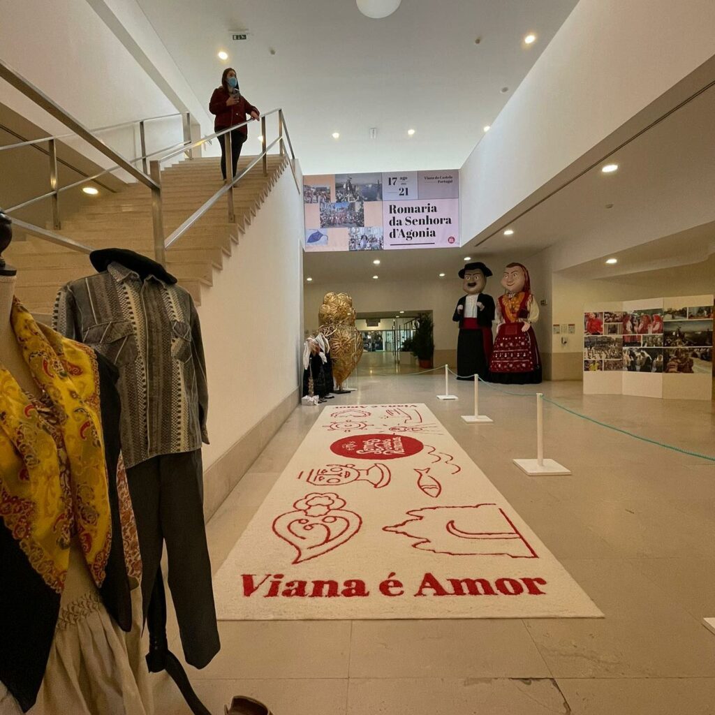 Tapetes de sal da romaria d'agonia embelezam maior feira económica de aveiro 11 Tapetes de sal da romaria d'agonia embelezam maior feira económica de aveiro