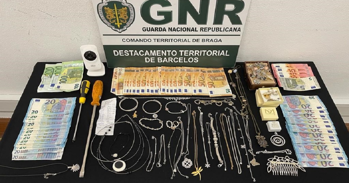 Detido suspeito de assaltos a casas em barcelos, famalicão e trofa