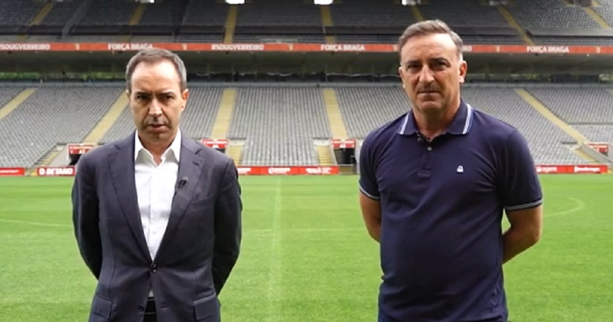 António salvador elogia carlos carvalhal e deixa-lhe as "portas abertas" para o futuro