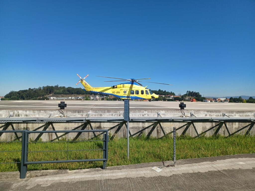 Helicóptero do inem transporta órgãos ao hospital de braga 6 Helicóptero do inem transporta órgãos ao hospital de braga