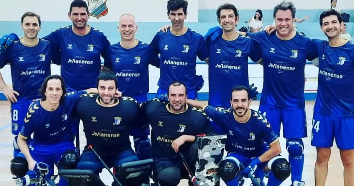 Óquei de barcelos vice-campeão nacional de veteranos