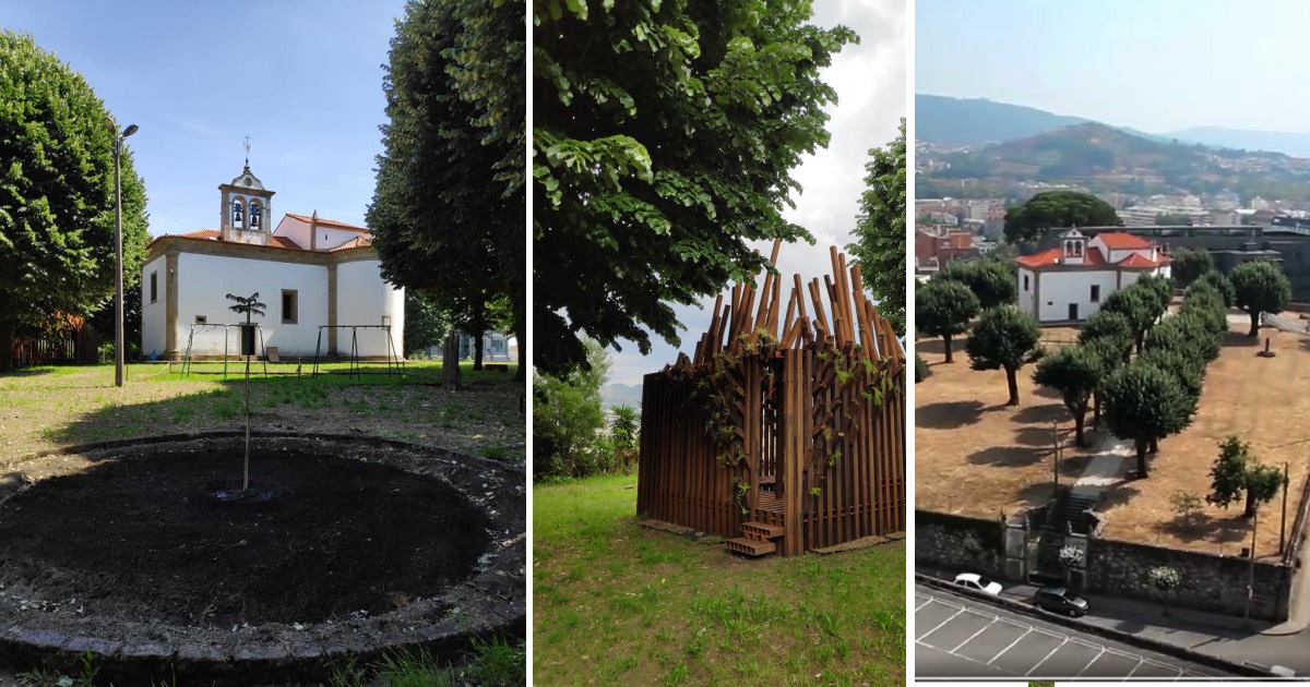 Em braga há um recanto com 300 anos dedicado à padroeira da américa latina. E hoje é dia dela