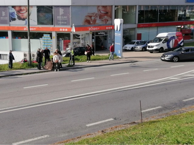 Motociclista fica ferido em colisão em braga 8 Motociclista fica ferido em colisão em braga