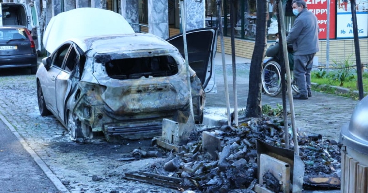 Serralheiro detido por dezenas de incêndios em ecopontos em guimarães
