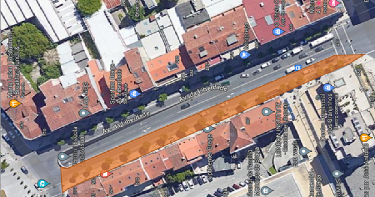Atenção, braga. Trânsito condicionado na avenida da liberdade durante dois meses