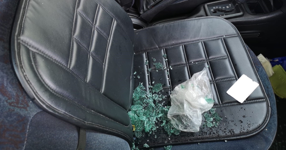 Carros assaltados na rua dos barbosas em braga