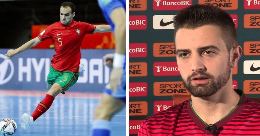 Tiago Brito convocado para a Seleção Nacional de Futsal - Sporting