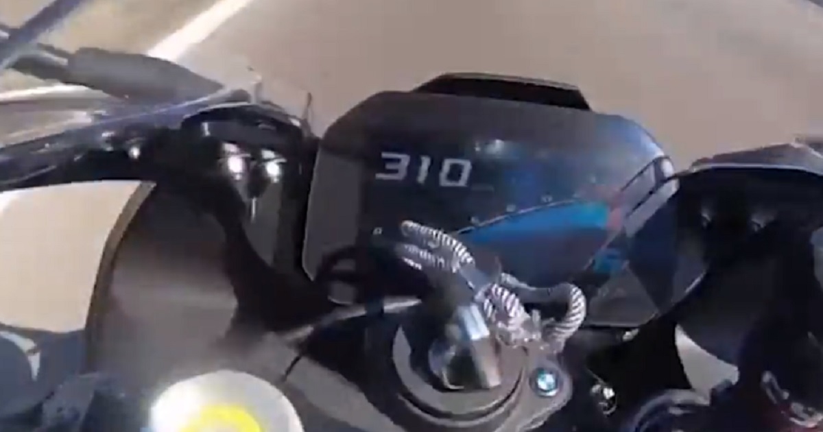 Motociclista filma-se a 310 km/h na a3