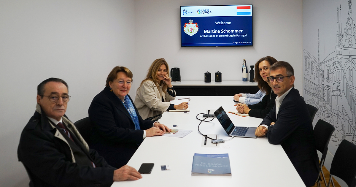 Embaixadora do luxemburgo elogia crescimento económico de braga