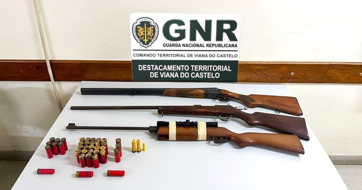 Suspeito de ameaças detido por posse ilegal de arma em caminha