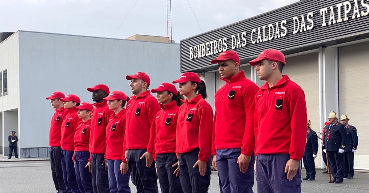 Voluntários das taipas têm 10 novos bombeiros