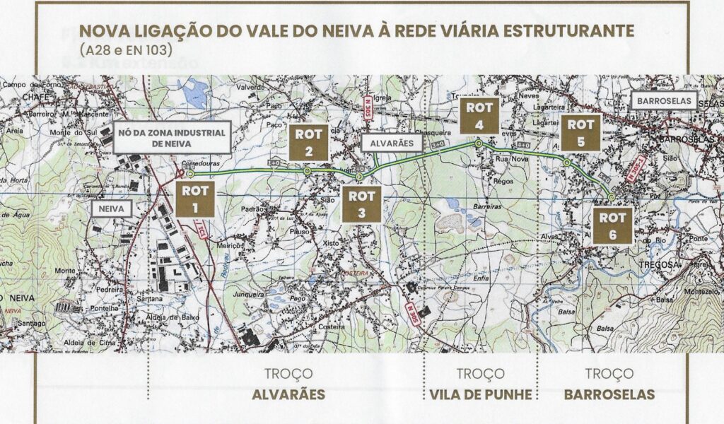 Viana avança com novo acesso à a28 por 8,9 milhões