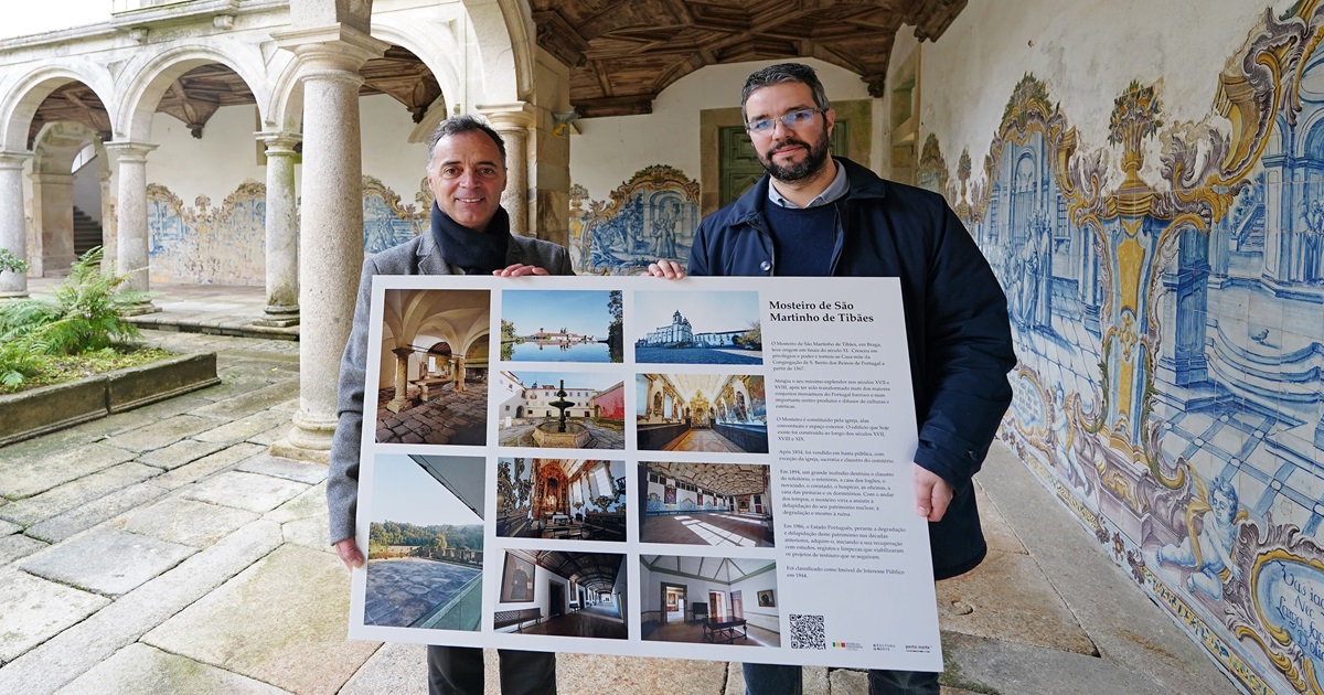 Sérgio e daniel, de braga, dão a conhecer os principais conventos e mosteiros do norte