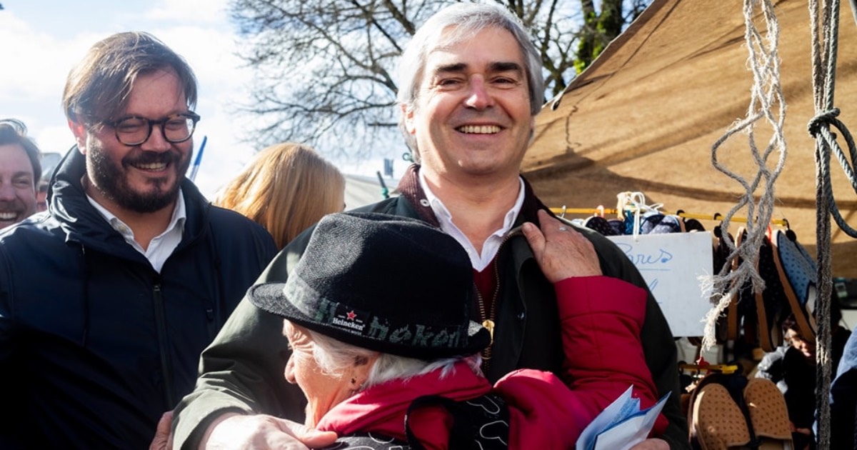 Nuno melo fez arruada em ponte lima: "sentiu-se a vontade de mudança"