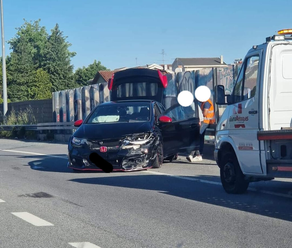 Capotamento na variante de guimarães faz um ferido 6 Capotamento na variante de guimarães faz um ferido
