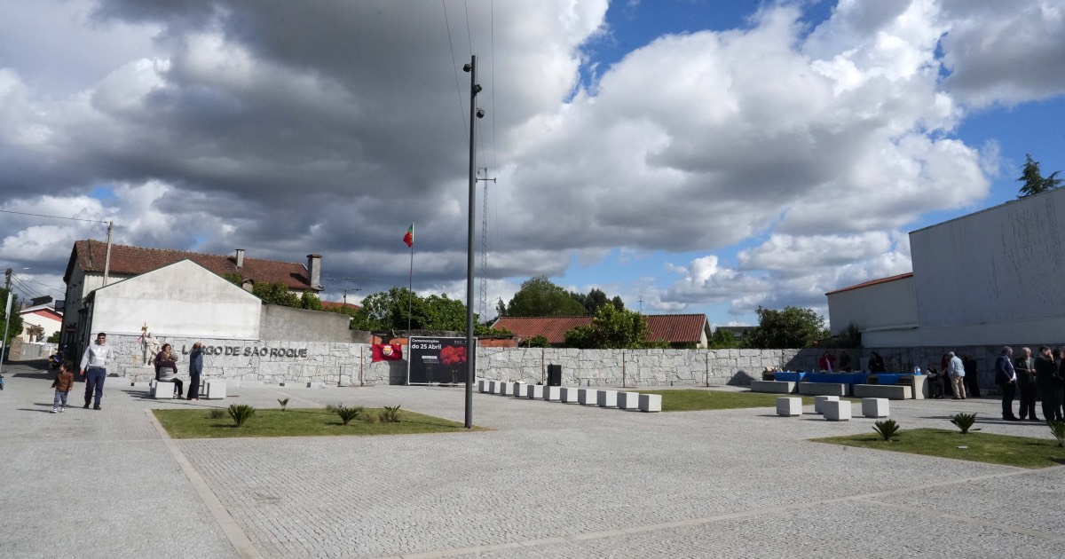 Braga tem um largo renovado fora da cidade