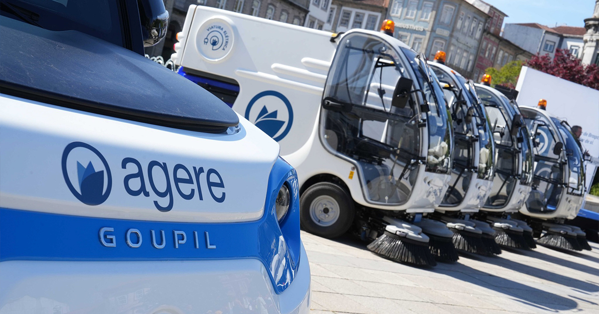 Agere comprou novos veículos elétricos e vai alargar limpeza das ruas às freguesias periféricas de braga