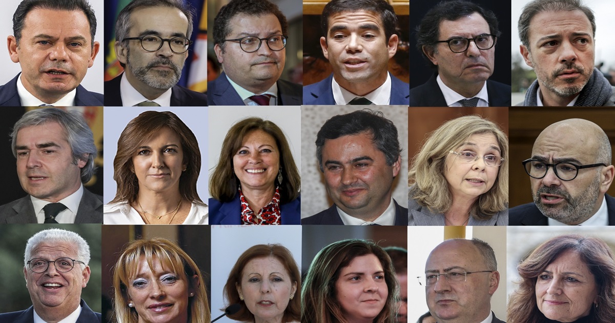 Montenegro e ministros tomam hoje posse