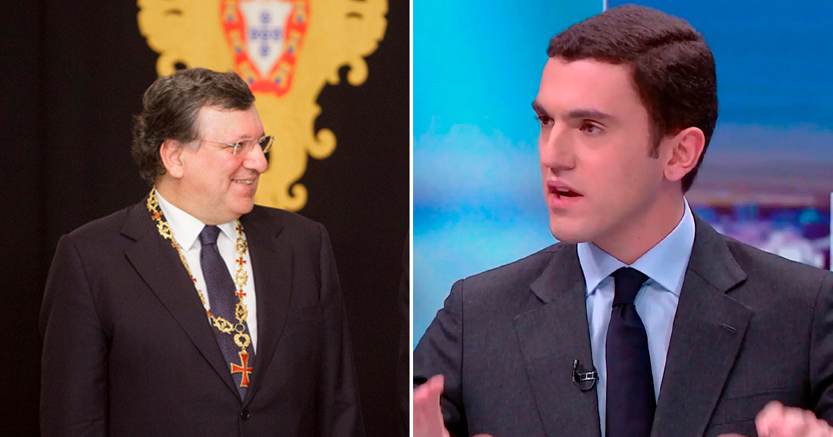 Durão barroso e sebastião bugalho juntos em barcelos