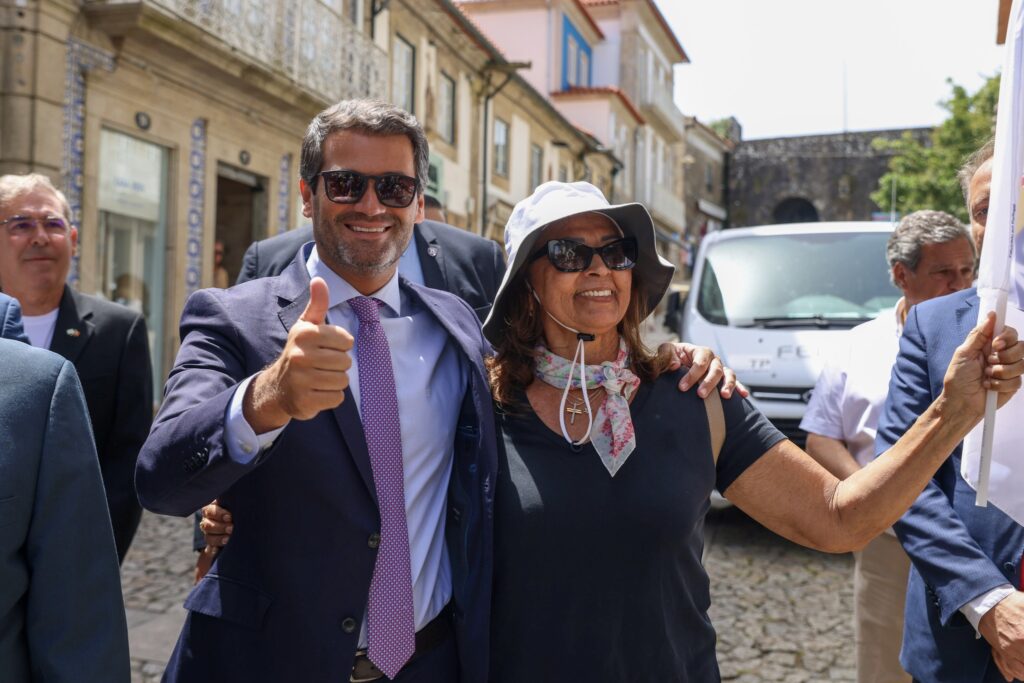 Em valença, ventura acusa jornalistas de serem "inimigos do povo"