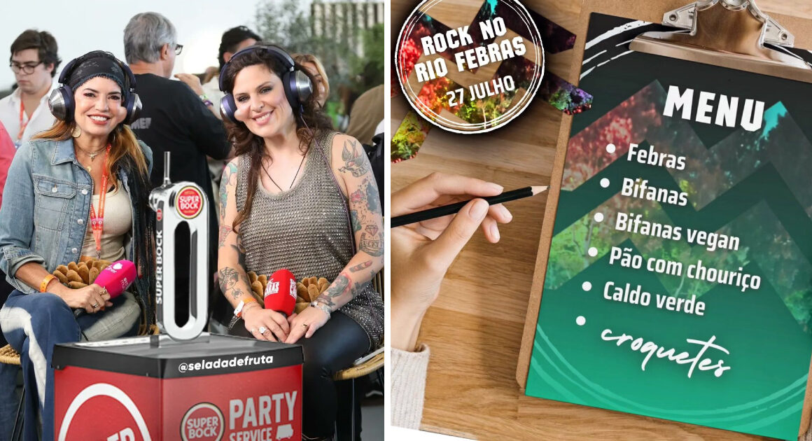 Rock no rio febras não perdoa e entra na polémica do rock in rio: "croquete não se nega a ninguém"