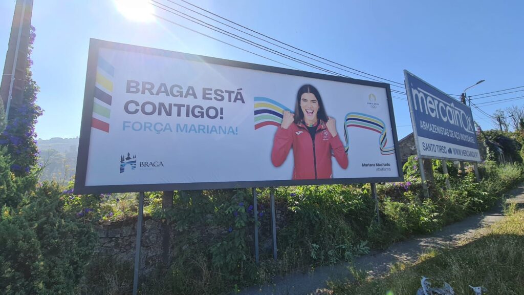 Braga coloca 'outdoors' de apoio a mariana machado 6 Braga coloca 'outdoors' de apoio a mariana machado