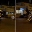 Jovem exibe-se a 'sacar cavalinho' de moto 4 em frente à esquadra da psp em barcelos