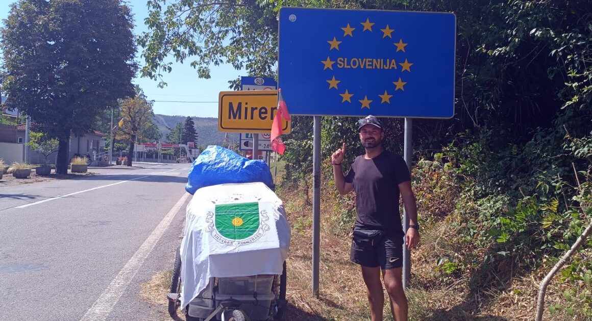 Aventureiro de guimarães já chegou à eslovénia