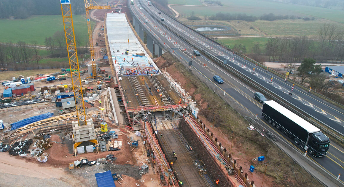 Construtora de barcelos substitui ponte de autoestrada na alemanha