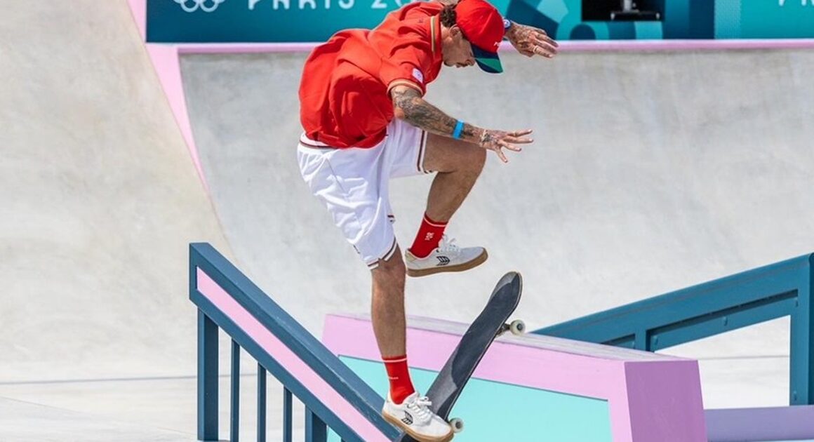 Paris2024: skater gustavo ribeiro falha final de street