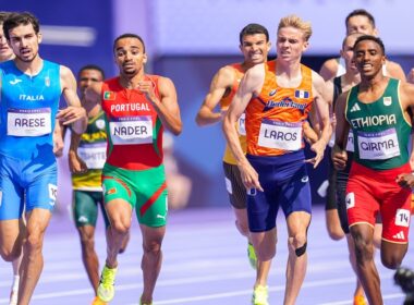 Isaac nader bate recorde nacional dos 1. 500 metros