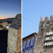 Já pode visitar a emblemática torre de guimarães onde se lê "aqui nasceu portugal"