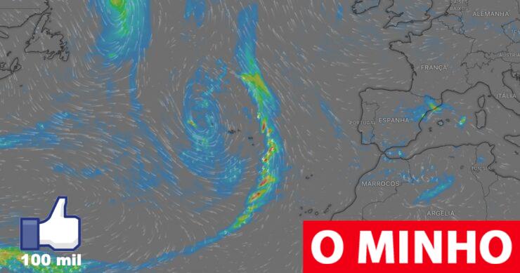 Storm Patty Approaches: Rain Expected in Minho Next Week