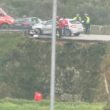 Violenta colisão corta estrada barcelos-viana. Há três feridos, um deles grave