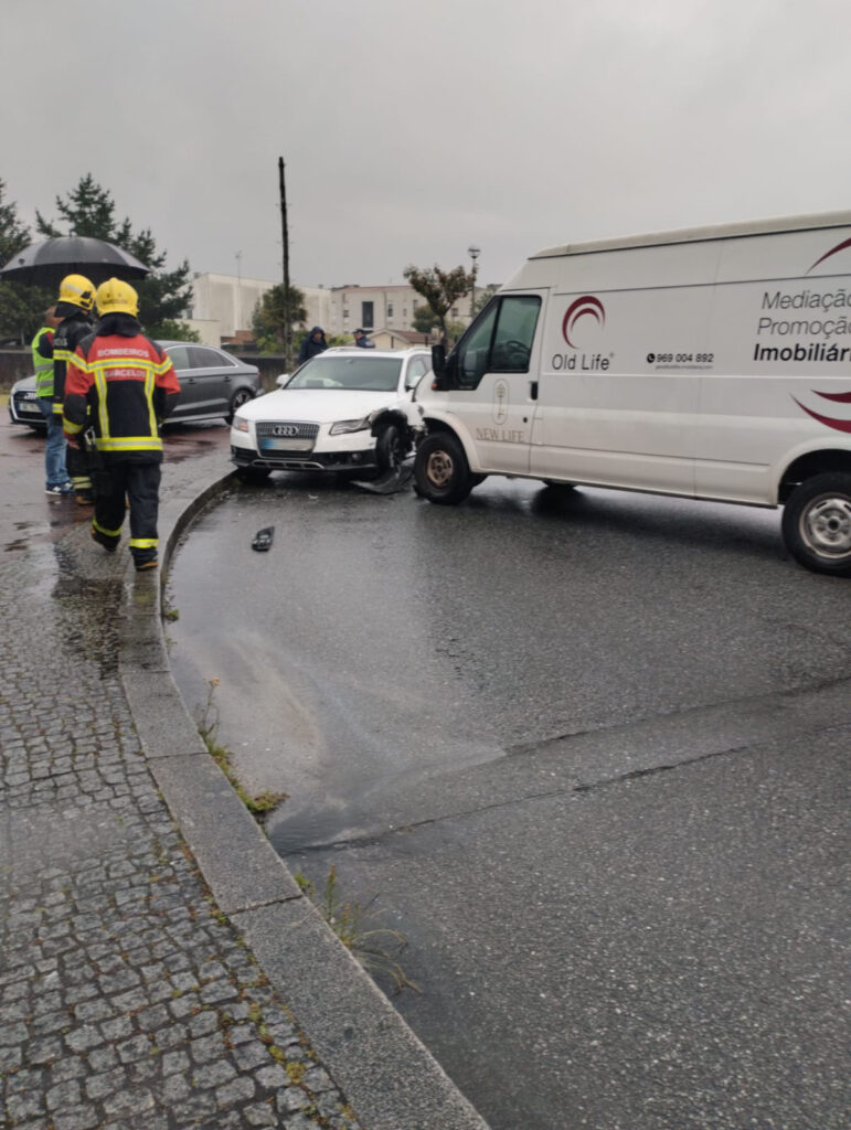 Duas mulheres feridas após colisão em barcelos