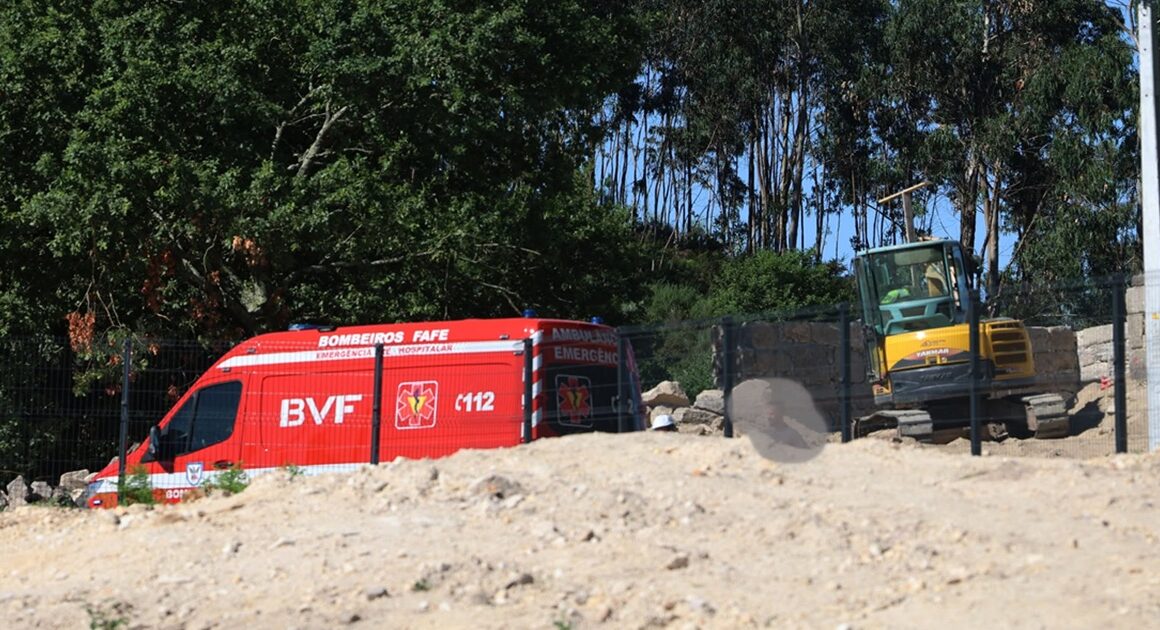 Operário ferido após queda numa obra em fafe