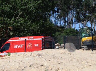 Operário ferido após queda numa obra em fafe