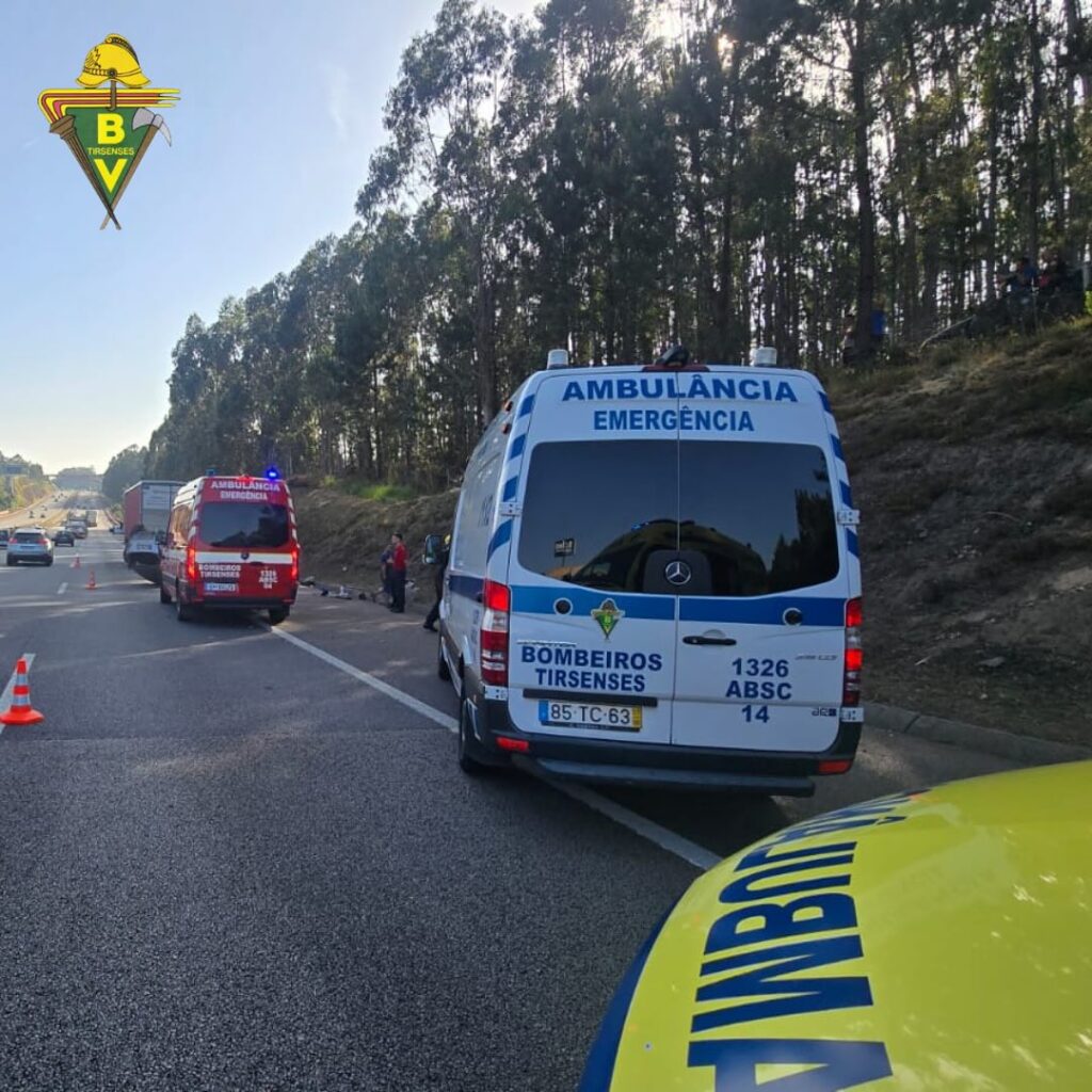 Mulher ferida em capotamento na a3 no sentido braga-porto 6 Mulher ferida em capotamento na a3 no sentido braga-porto