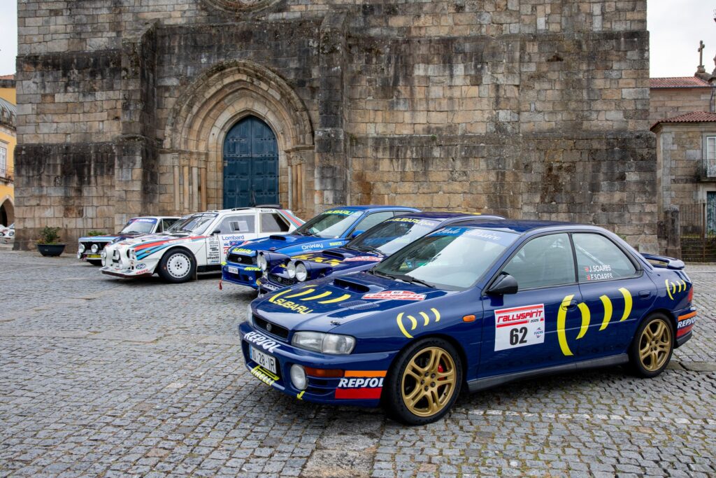 Carros de rali lendários já estão em barcelos