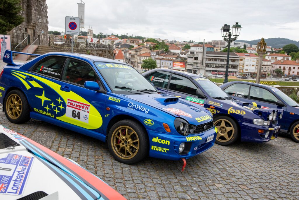 Carros de rali lendários já estão em barcelos